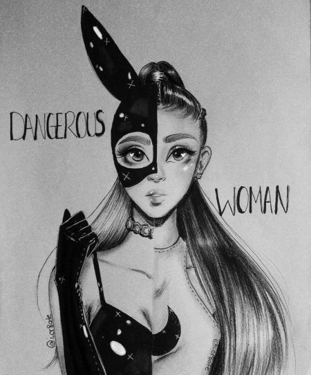 Ariana grande draw