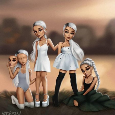Ариана гранде sweetener арт