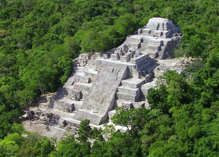 Ancient maya city and protected tropical forests of calakmul