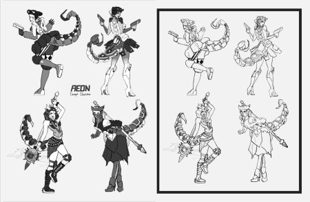 Skullgirls элайза арт