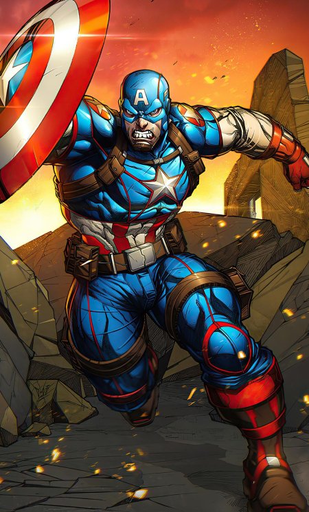 Капитан америка marvel comics