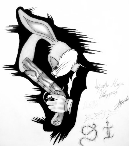 Багз банни кролик gangster