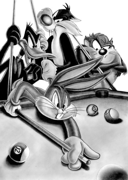 Looney tunes art