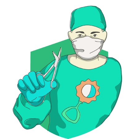 Хирург рисунок