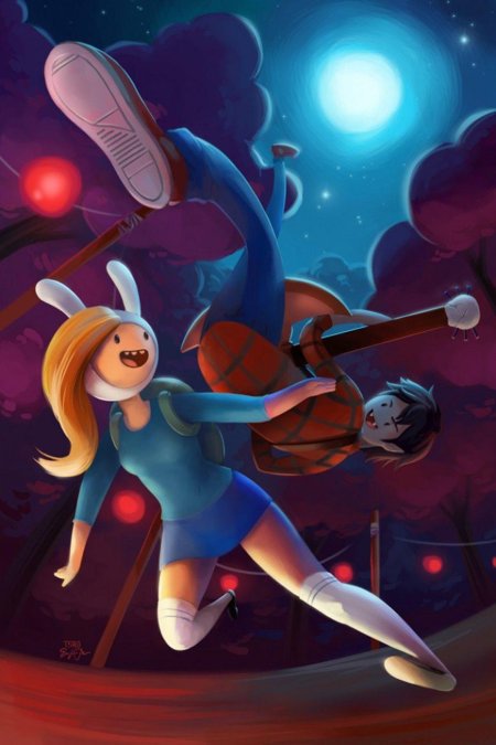 Adventure time fionna and cake