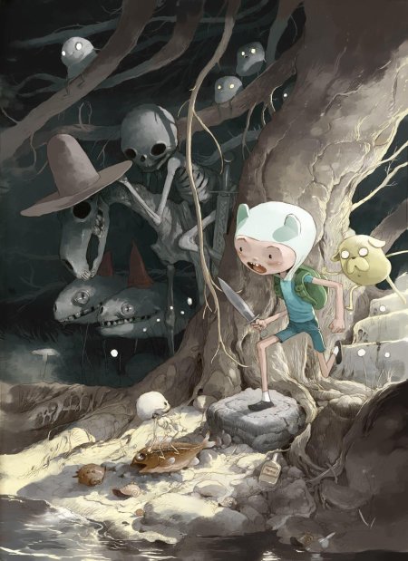 Время приключений арт