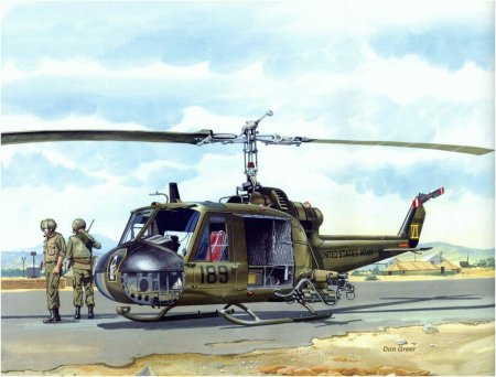 Bell uh 1 iroquois вьетнам
