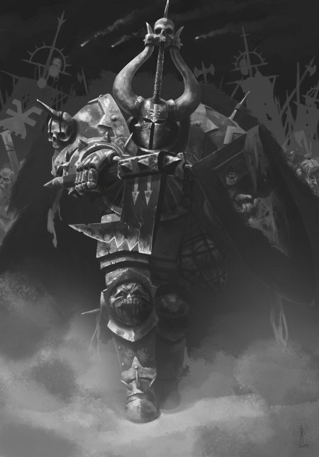 Warhammer 40000 chaos warrior