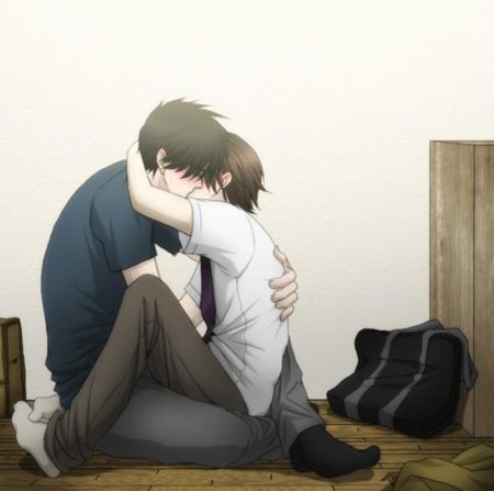 Аниме sekai ichi hatsukoi поцелуй
