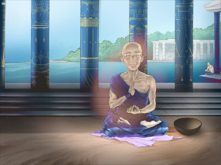 Монахи в самадхи