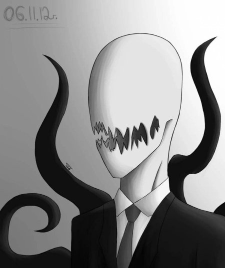 Рисунок слендермена