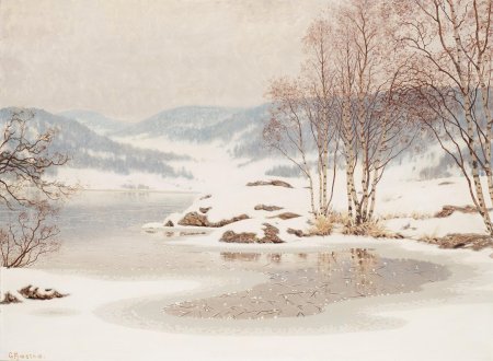 Художник gustaf fjaestad