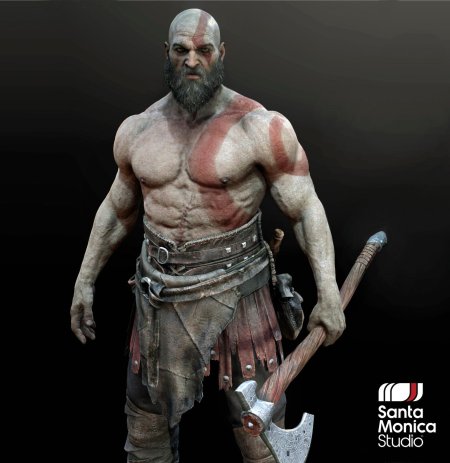 Кратос god of war 2018