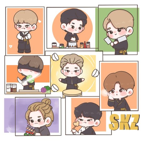 Stray kids чиби