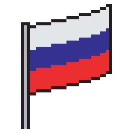 Пиксельный флаг