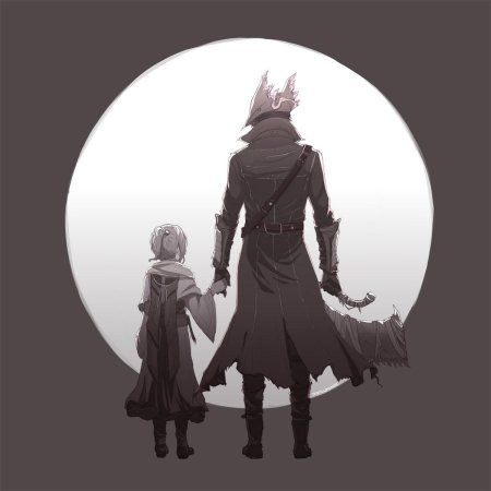 Bloodborne anime леди мария и кукла