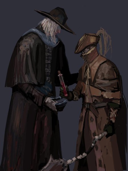 Bloodborne отец гаскойн