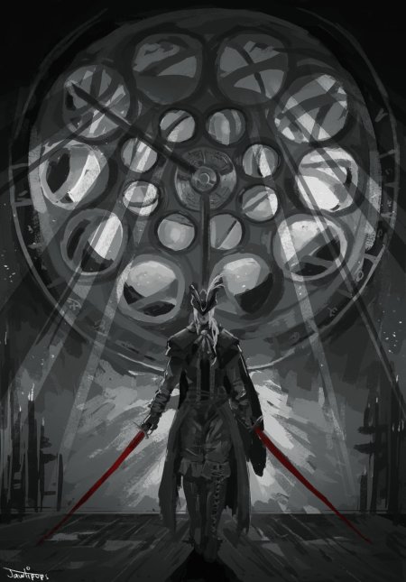 Леди мария bloodborne арт