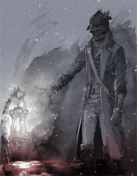 Охотник из bloodborne