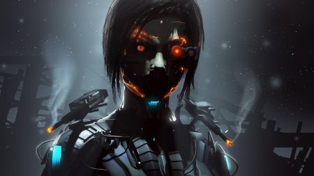 Киборг девушка cyberpunk 2077