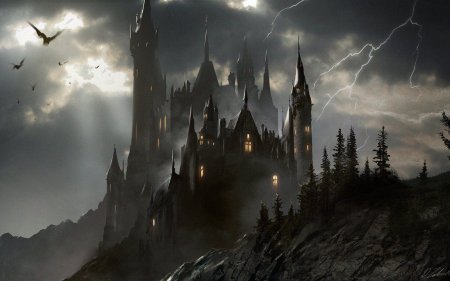 Готика замок дракулы