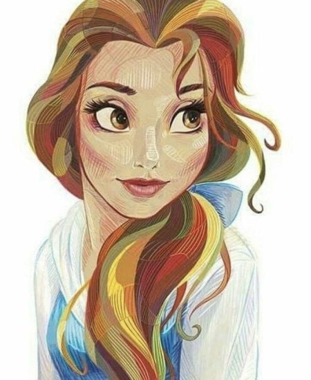 Принцессы дисней рисунки