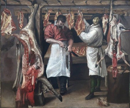 Аннибале карраччи мясная лавка