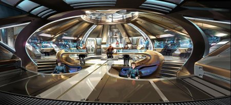 Космический корабль интерьер стартрек