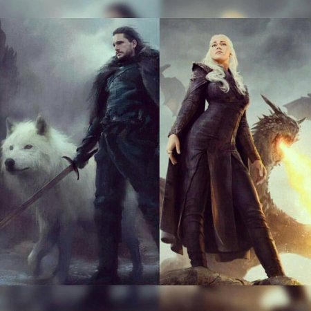 Игра престолов джон сноу и дейнерис