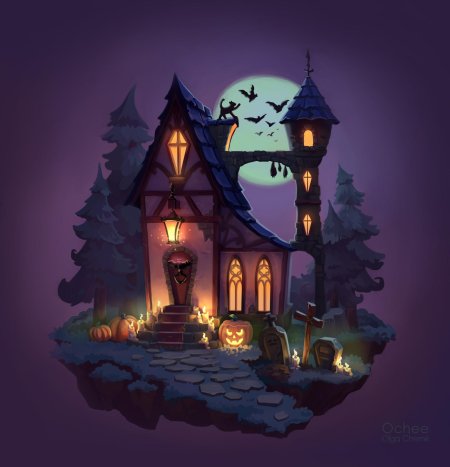 Дом ведьмы / дом ведьм / ведьмин дом / witchouse