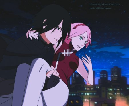 Sasuke and sakura