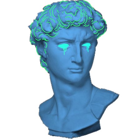 Аполлон vaporwave