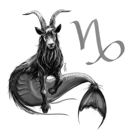 Capricorn tattoo козерог