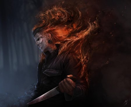 Майкл майерс art