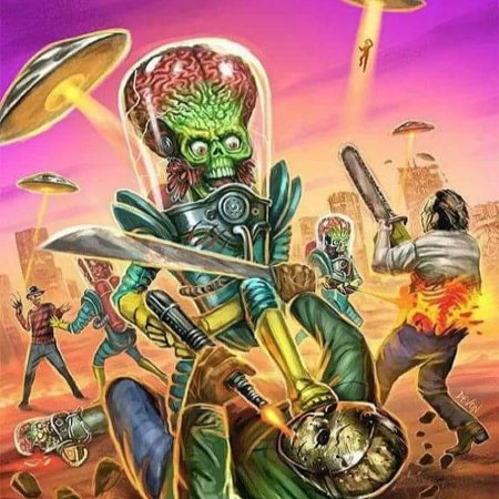Марс атакует mars attacks 1996
