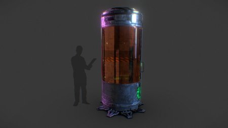 Sci fi стазис капсула