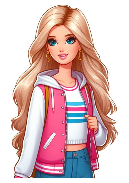 Barbie cartoon