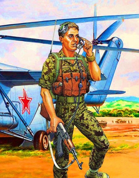 Советский десантник арт