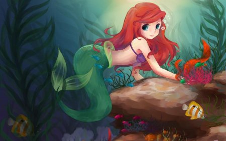 Русалочка ариель аниме