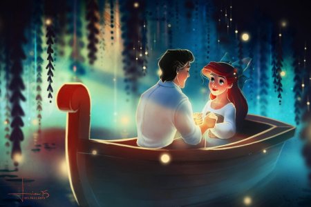 Русалочка ариэль с принцем