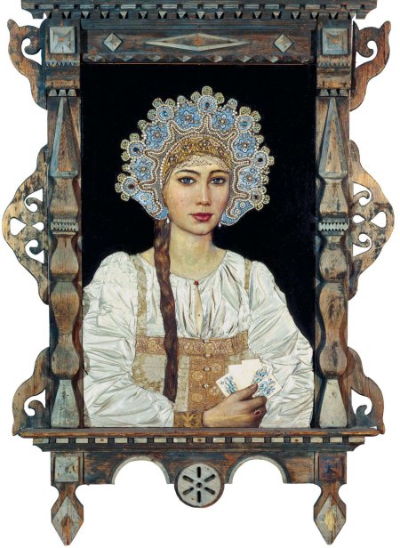 Глазунов русская красавица