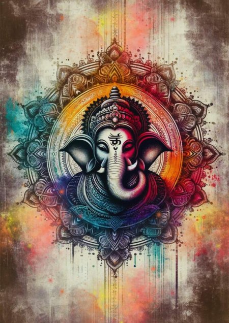 Ganesha painting