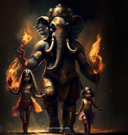 Ganesha painting