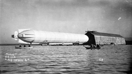 Дирижабль цеппелина 1900