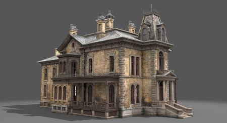 3d модель victorian house