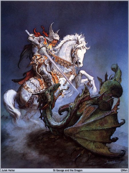 Георгий победоносец art