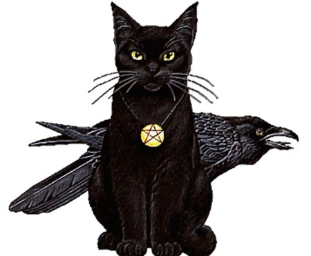 Фамильяр черный кот