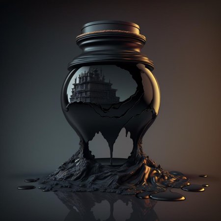 Нефть арт