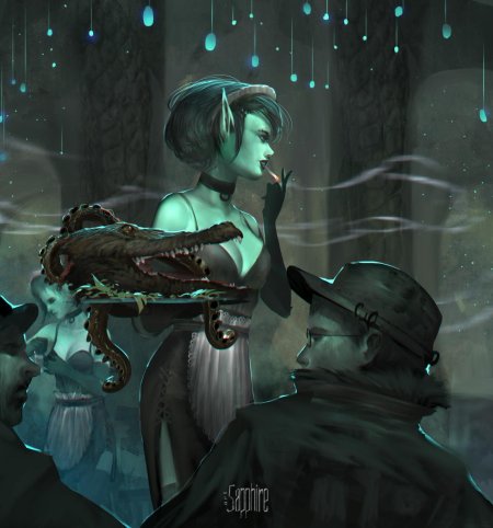 Shadowrun art нуар