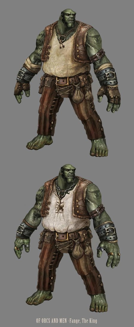 Of orcs and men концепт арт